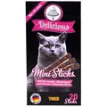 Ласощі для котів Tomi Delicious Mini Sticks Liver Sausage палички з ліверною ковбасою, 40 г