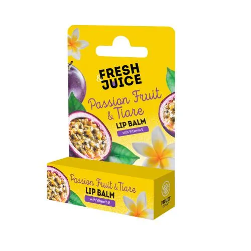 Бальзам для губ Fresh Juice Passion Fruit & Tiare, 3,6 г