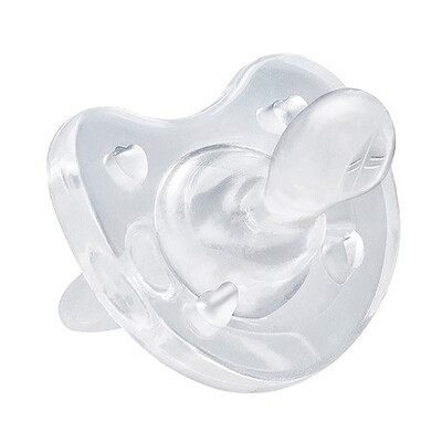 Пустышка силиконовая Chicco Physio Soft (01808.01), от 0 до 6 месяцев, 1 шт