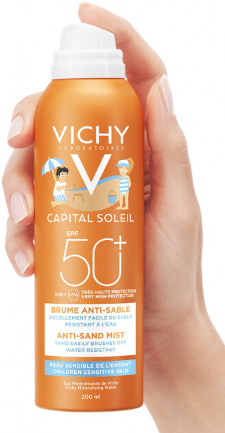 Аерозоль сонцезахисний Vichy Capital Soleil дитячий, з технологією «АНТИ-ПІСОК» SPF50 +, 200 мл