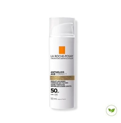 Средство солнцезащитное La Roche-Posay Anthelios Age Correct против морщин и пигментации для чувствительной кожи, SPF50, 50 мл