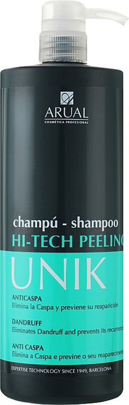 Шампунь-пилинг Arual Unik Hi-Tech Peeling для волос склонных к появлению перхоти, 1000 мл