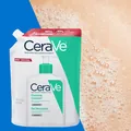 Гель інтенсивно очищуючий CeraVe для нормальної і жирної шкіри обличчя і тіла, змінний блок,  473 мл