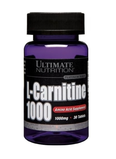 Жиросжигатель Ultimate Nutrition L-Carnitine 1000, 30 таблеток