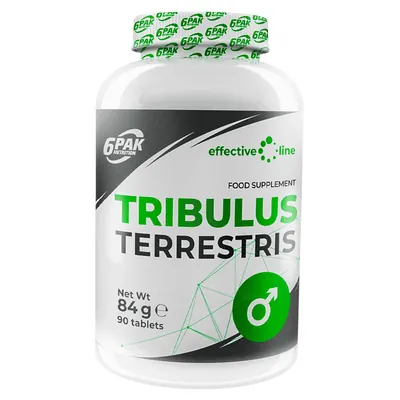 Стимулятор тестостерону 6PAK Nutrition Tribulus Terrestris, 90 таблеток