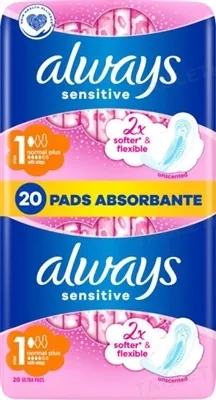 Прокладки гігієнічні Always Ultra Sensitive Normal, 4 краплі, 1 розмір, 20 шт