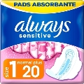 Прокладки гигиенические Always Ultra Sensitive Normal, 4 капли, 1 размер, 20 шт