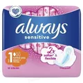 Прокладки гігієнічні Always Ultra Sensitive Normal, 4 краплі, 1 розмір, 10 шт
