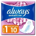 Прокладки гігієнічні Always Ultra Sensitive Normal, 4 краплі, 1 розмір, 10 шт