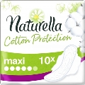Прокладки гигиенические Naturella Cotton Protection Ultra Maxi 5 капель, 10 шт