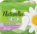 Прокладки ежедневные Naturella Camomile Plus To Go, индивидуальная упаковка, 20 шт
