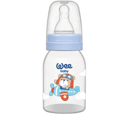 Бутылочка для кормления Wee Baby Classic PP, силиконовая соска №1, 125 мл