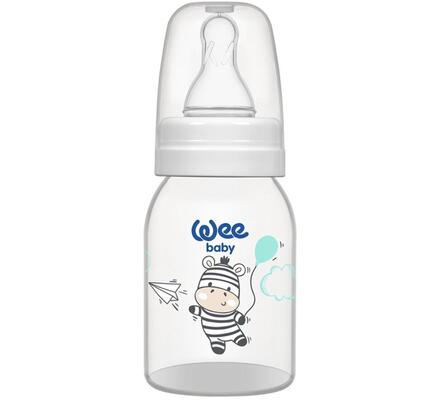 Бутылочка для кормления Wee Baby Classic PP, силиконовая соска №1, 125 мл
