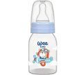 Пляшечка для годування Wee Baby Classic PP, силіконова соска №1, 125 мл