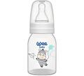 Бутылочка для кормления Wee Baby Classic PP, силиконовая соска №1, 125 мл