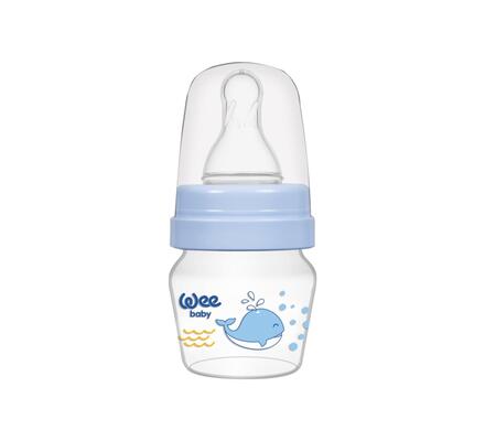 Мини-набор Wee Baby PP бутылочка с двумя наконечниками, 30 мл