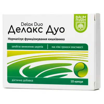 Делакс Дуо Baum Pharm капсули №10