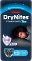 Підгузки-трусики Huggies Dry Nites для хлопчиків 8-15 років, 27-57 кг, нічні, 9 шт