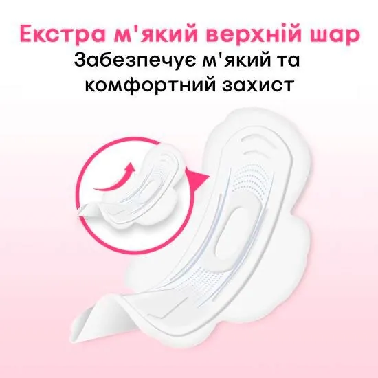 Прокладки гігієнічні Kotex Ultra Soft нормал, м'яка поверхня, 10 шт