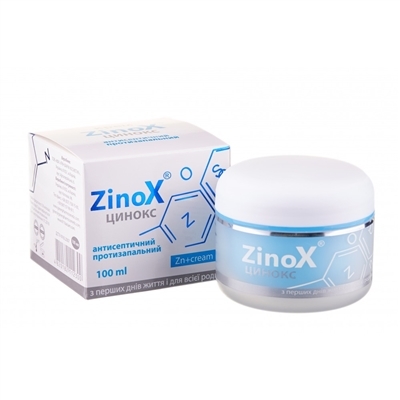 Цинокс (ZinoX) крем по 100 мл у бан.