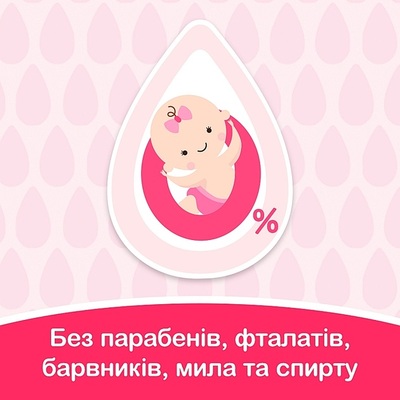 Салфетки влажные Johnson's Baby Нежная забота детские, 56 шт