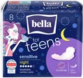 Прокладки гігієнічні Bella for Teens Sensitive Night, 8 шт