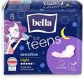 Гигиенические прокладки Bella for Teens Ultra Sensitive night, 8 шт