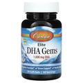 Докозагексаеновая кислота (ДГК) Carlson Labs Elite DHA Gems 1000 мг, 30 гелевых капсул