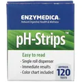 Тест-смужки Enzymedica pH-Strips для визначення pH, 16-футова котушка