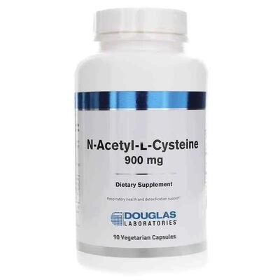 N-ацетил-L-цистеин Douglas Laboratories NAC (N-Acetyl-L-Cysteine) 900 мг, 90 капсул