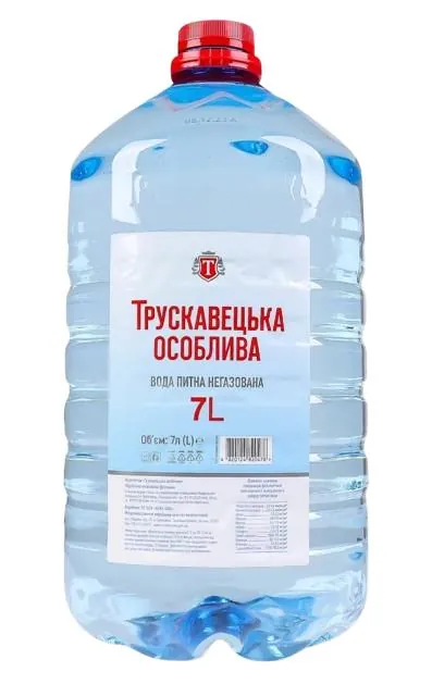 Вода питна Трускавецька Особлива, негазована, 7 л
