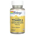 Вітамін А Solaray Vitamin A 7500 мкг, 60 вегетаріанських капсул