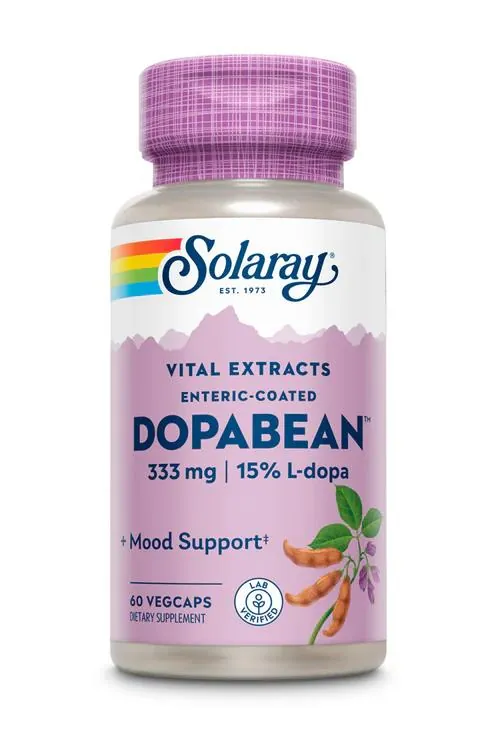 Мукуна пекуча Solaray Mucuna Pruriens 333 мг, 60 капсул
