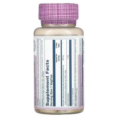 Мукуна жгучая Solaray Mucuna Pruriens 333 мг, 60 капсул