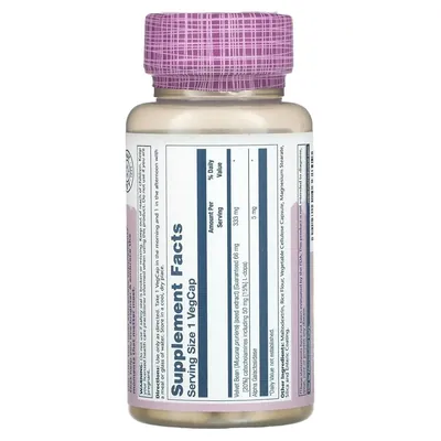 Мукуна пекуча Solaray Mucuna Pruriens 333 мг, 60 капсул