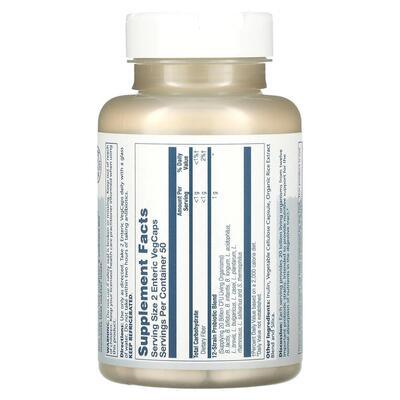 Пробиотик Solaray Multidophilus 12 Strain Probiotic 20 Billion CFU, 100 капсул