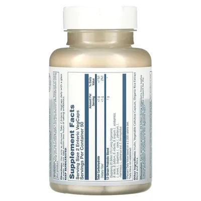 Пробіотик Solaray Multidophilus 12 Strain Probiotic 20 Billion CFU, 100 капсул