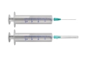 Шприц 20 мл Arterium Гемопласт 2-х компонентний з голкою 21G (0,8 мм x 38 мм), 1 штука