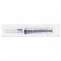 Шприц 10 мл Arterium 3-х компонентний з двома голками 22G (0,7 x 38 мм) та 21G (0,8 x 38 мм), 1 штука