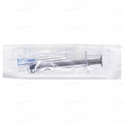 Шприц 2 мл Arterium 3-х компонентний з голкою 23G (0,6 мм x 25 мм), 1 штука