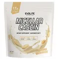 Казеїн міцелярний Evolite Nutrition Micellar Casein банановий мілкшейк, 1000 г