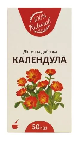 Календули квітки по 50 г у пач. з внут. пак.