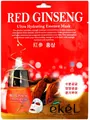 Маска тканинна для обличчя Ekel Red Ginseng з екстрактом червоного женьшеню, 25 мл