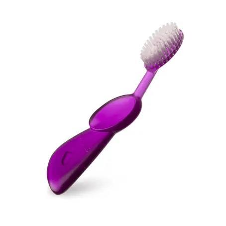 Зубная щетка Radius Big Brush Original Right hand для правши, мягкая, фиолетовый
