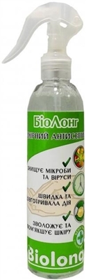 БиоЛонг средство для дезинфекции кожи, с распылителем, 250 мл