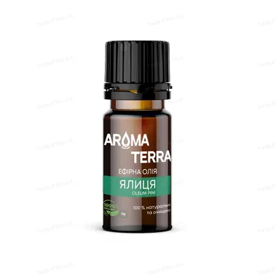Ефірна олія Aroma Terra Ялиця, 10 мл