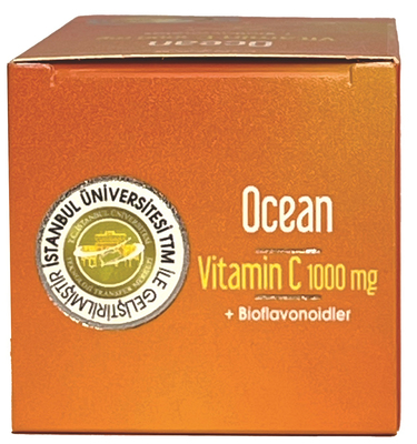 Вітамін С Orzax Ocean Vitamin C 1000 мг, 30 таблеток