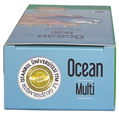 Витамины и минералы для детей Orzax Ocean Multi сироп со вкусом меда и апельсина, 150 мл