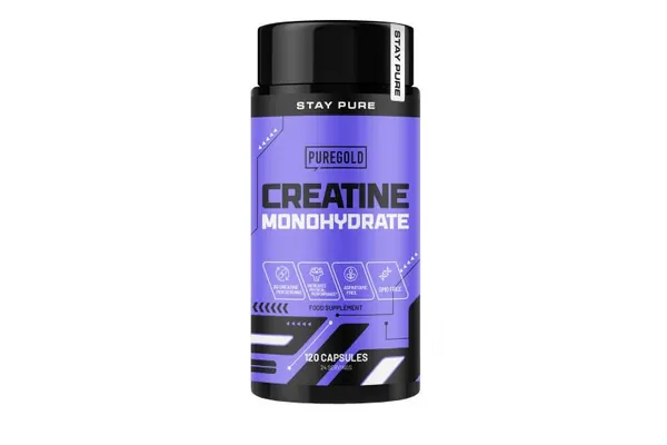 Креатин Pure Gold Creatine Monohydrate, 120 капсул