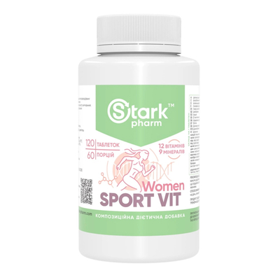 Комплекс витаминов и минералов Stark Pharm Sport Vit Women, 120 таблеток
